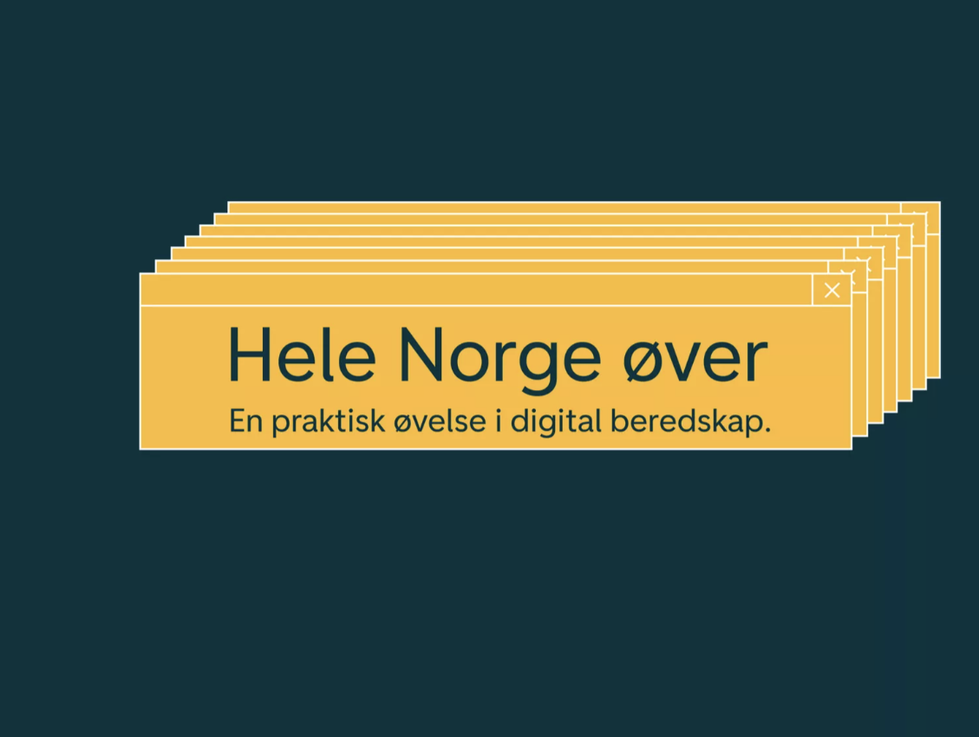 Hele Norge Øver: Er din bedrift klar for et cyberangrep?